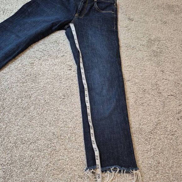 Pilcro Women's Straight Jeans Blue Ankle Size 26 - Picture 6 of 6